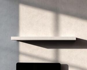 Design wandplank met betoneffect: modern en robuust