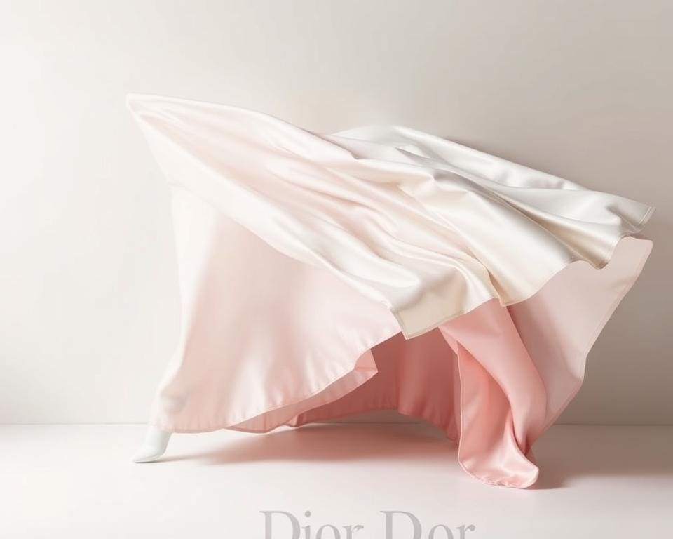 Dior zijden rokken en verfijnde look