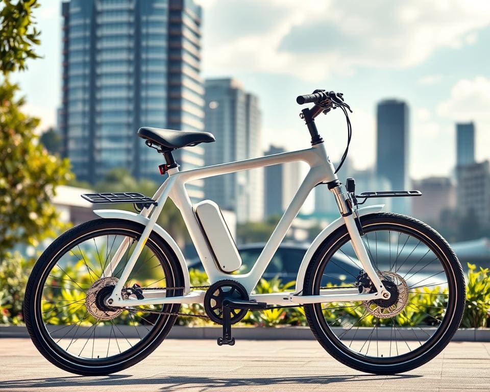 Elektrische fietsen met lichtgewicht accu’s