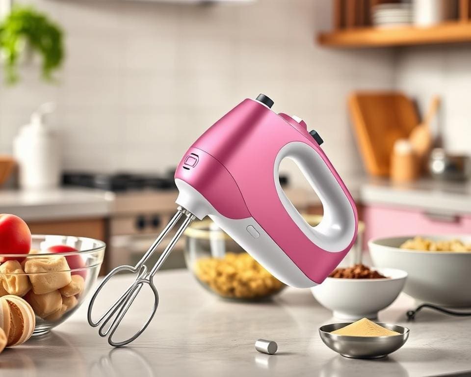 Elektrische handmixer met meerdere snelheidsstanden