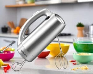 Elektrische handmixer met turbo-optie