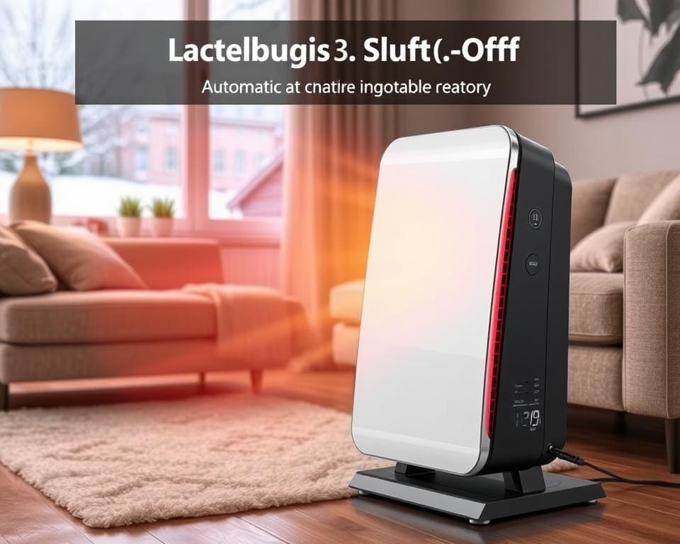 Elektrische kachels met automatische uitschakeling