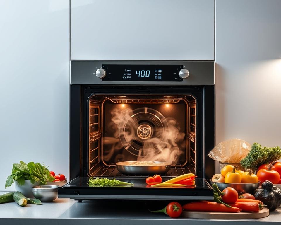 Elektrische ovens die tijd besparen bij koken