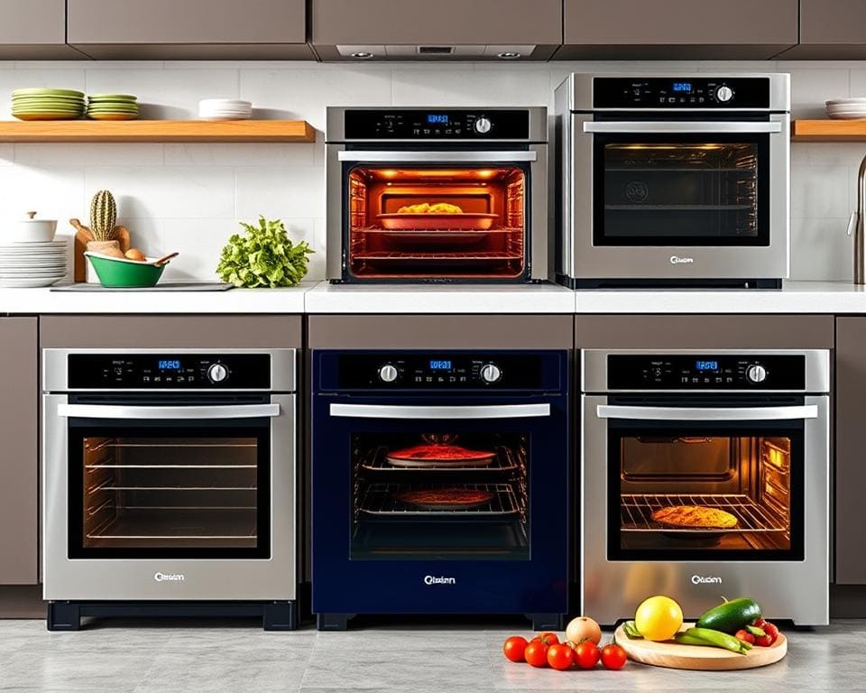 Elektrische ovens met verschillende kookmodi