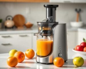 Elektrische sapcentrifuge met automatische stopfunctie