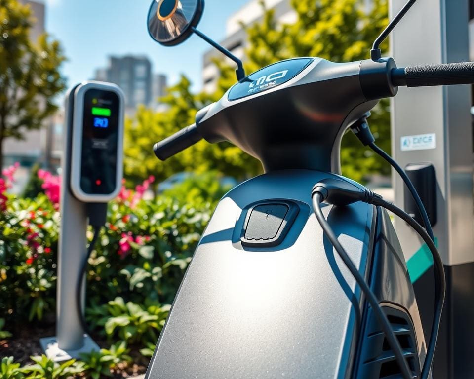 Elektrische scooters snel en veilig opladen