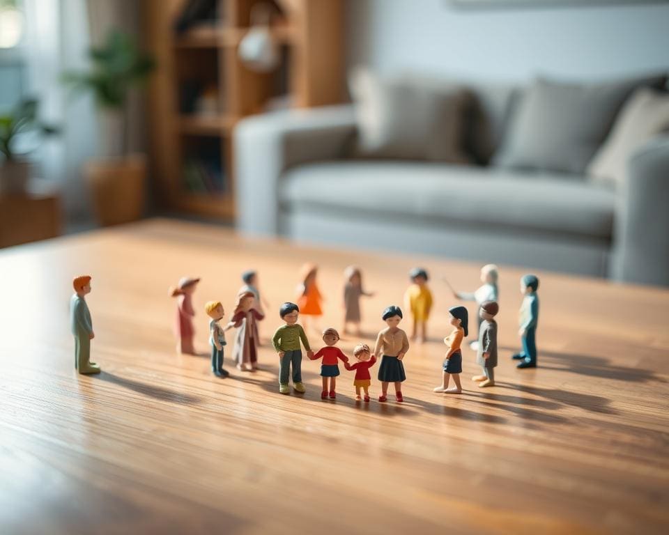Familieopstelling met poppetjes: inzicht in je vraagstuk
