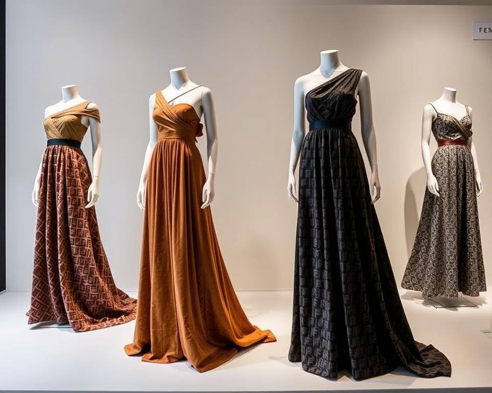 Fendi maxi-jurken: Luxe ontmoet verfijning