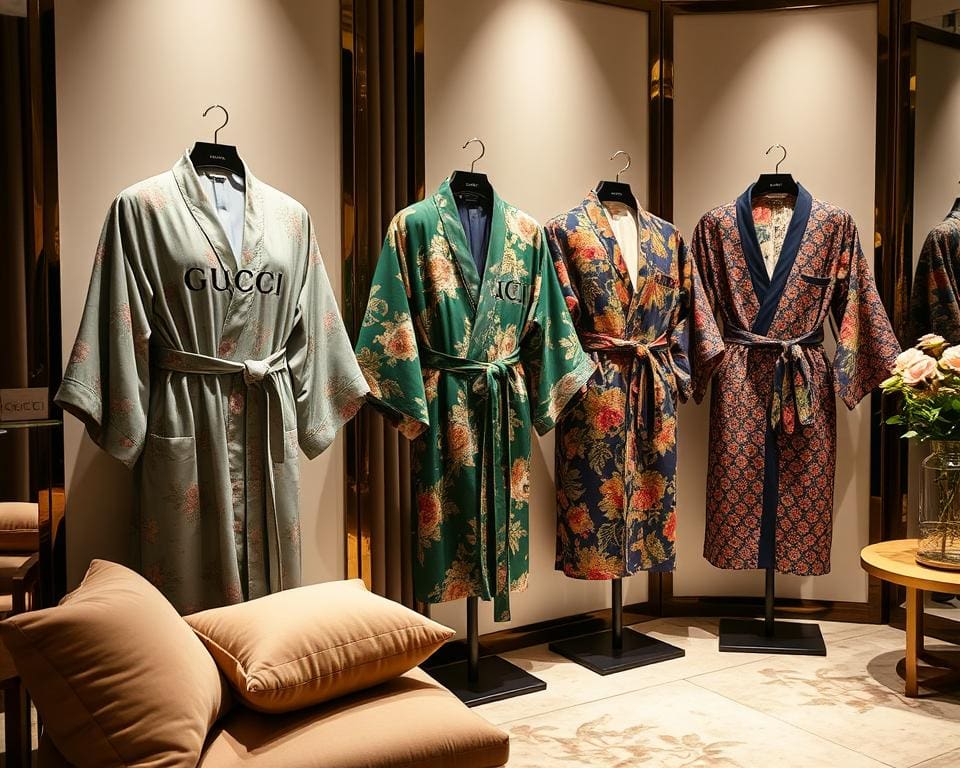 Gucci kimono’s: Voor een elegante en moderne loungewear stijl