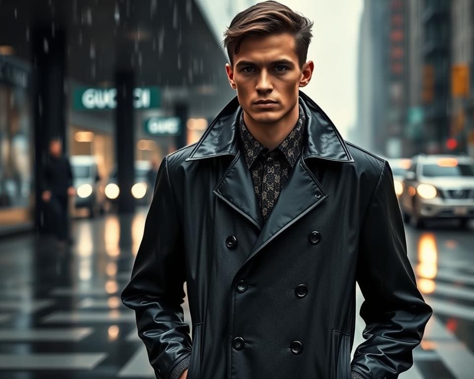 Gucci regenjassen: Voor een iconische look op regenachtige dagen