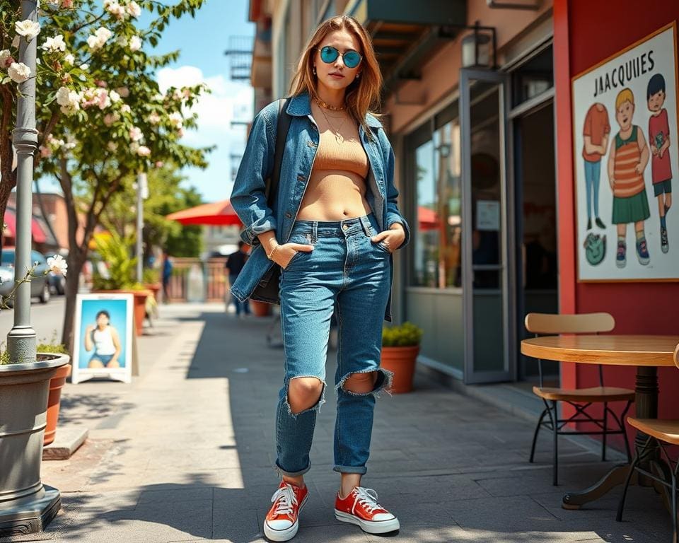 Jacquemus denim broeken: Voor een speelse casual look