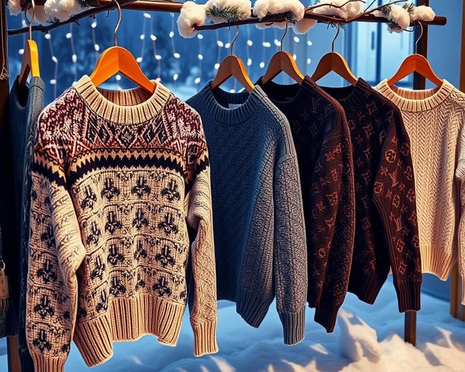 Louis Vuitton gebreide truien: Voor een warme winter