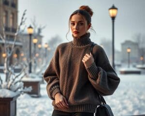Louis Vuitton oversized sweaters: Voor een chique winterlook