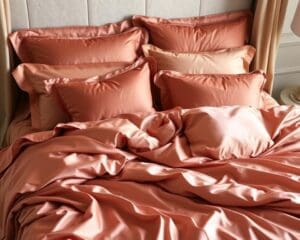 Luxe beddengoed in zijdeachtige stof: premium comfort