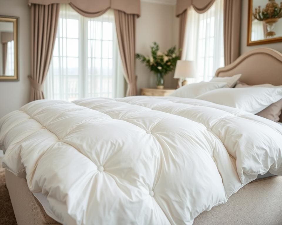 Luxe dekbed met donsvulling: warm en licht