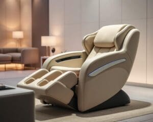 Luxe fauteuil met ingebouwde massagemodus