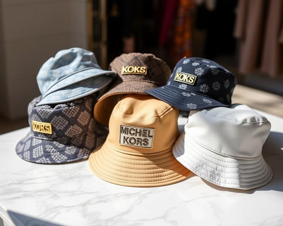 Michael Kors bucket hats: Praktisch en verfijnd