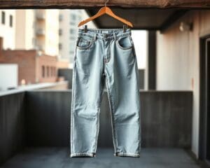 Off-White denim pantalons: Voor een edgy en casual uitstraling