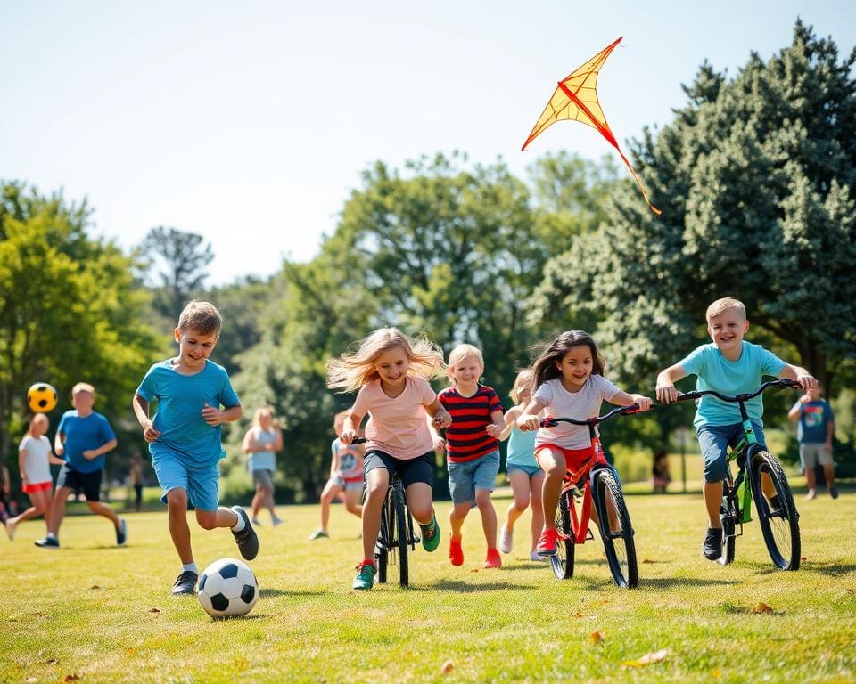 Outdoor sporten voor kinderen