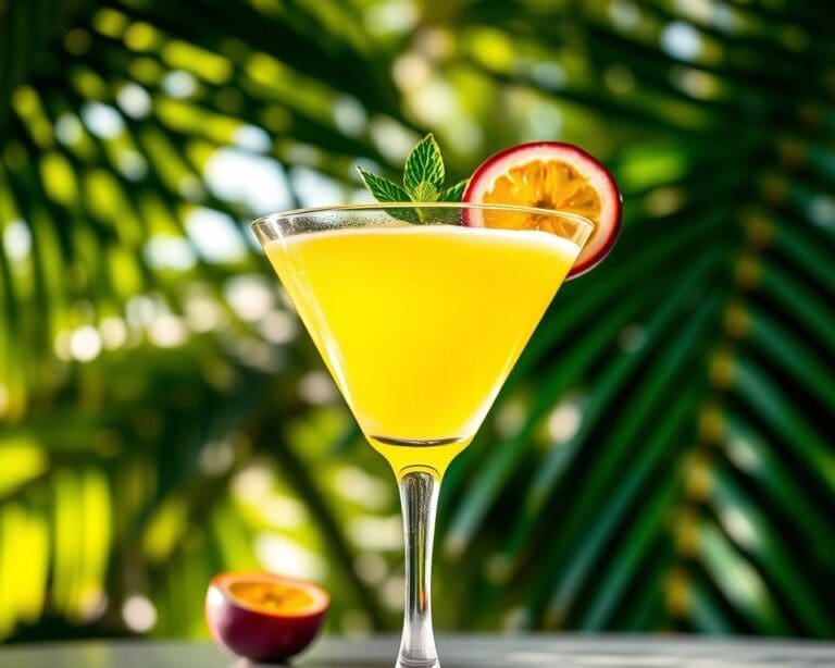 Passion Fruit Martini: De tropische cocktailklassieker