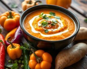 Pompoencurry met een vleugje kokosmelk