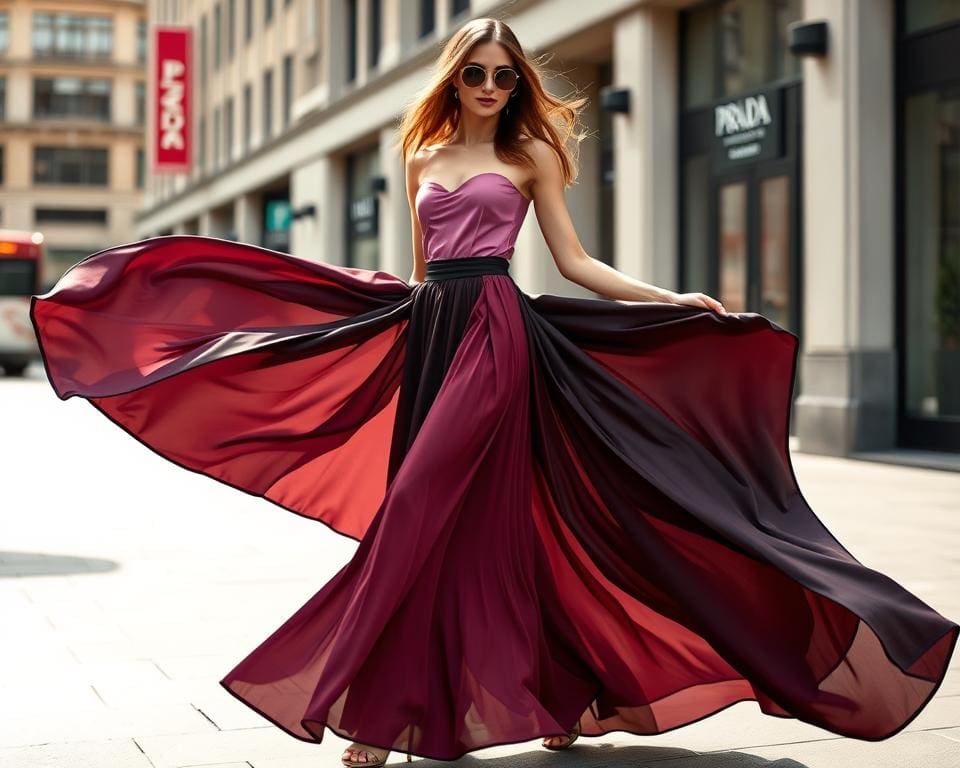 Prada maxi-rokken: Voor een elegante en moderne uitstraling