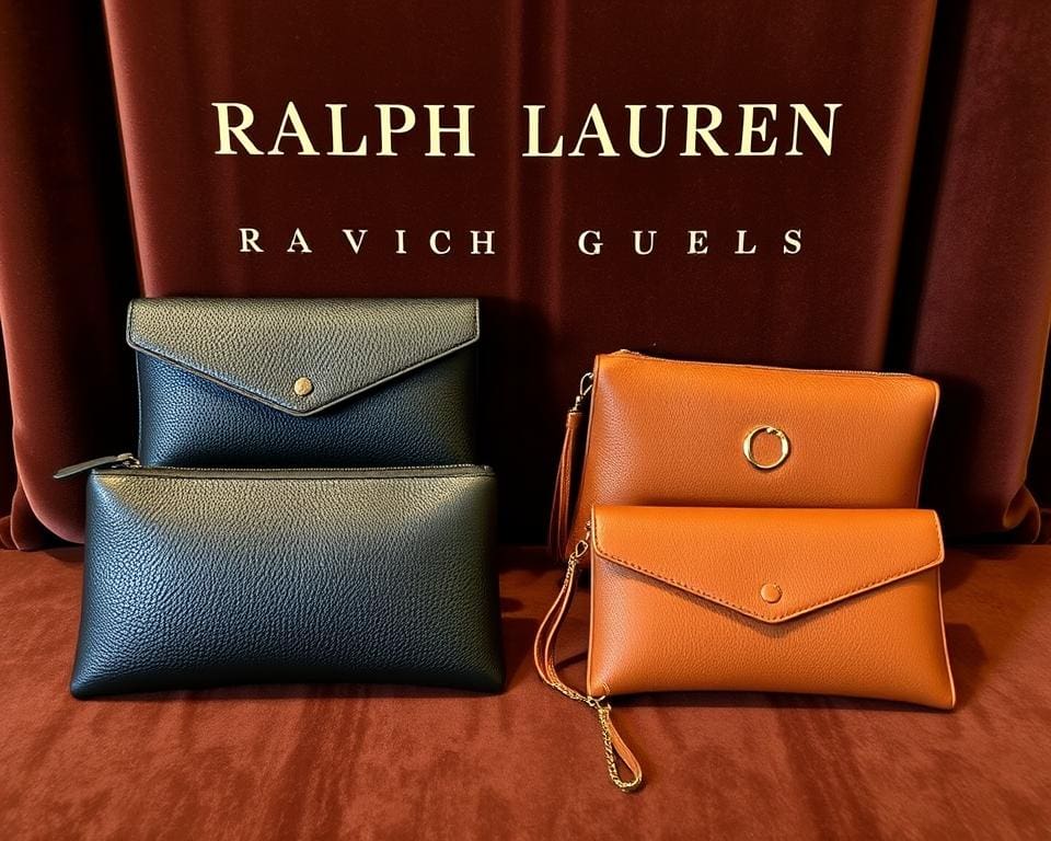 Ralph Lauren leren clutches: Voor een klassieke avondstijl