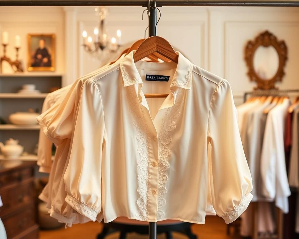 Ralph Lauren zijden blouses: Voor een klassieke flair