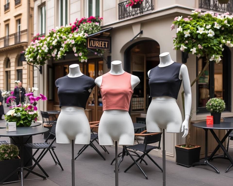 Saint Laurent cropped tops: Parijse flair in een modern jasje