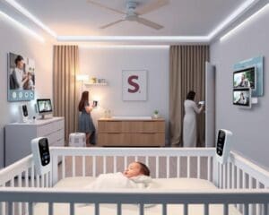 Slimme babyfoons die meerdere gebruikers ondersteunen