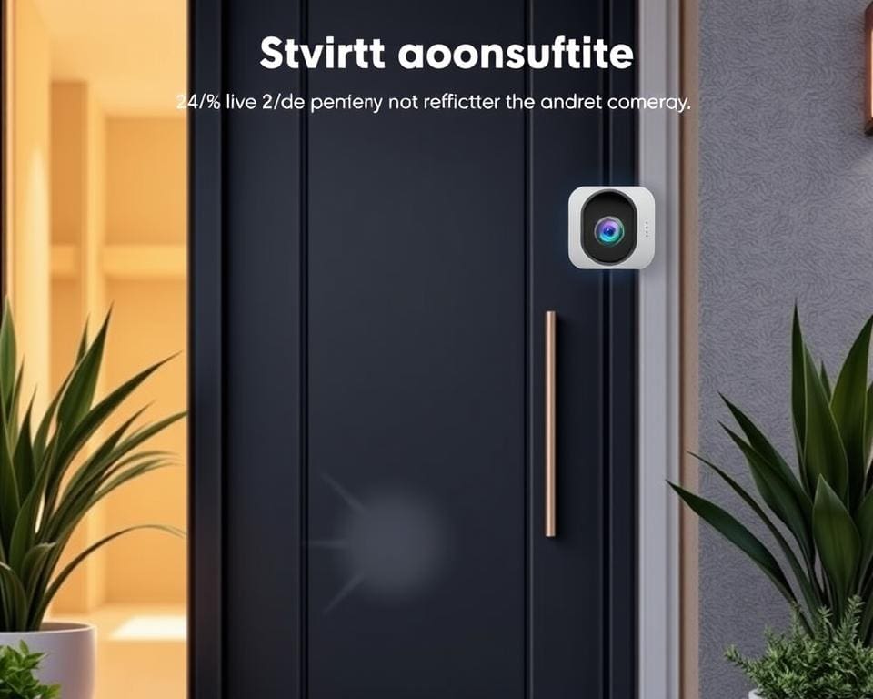 Slimme deurcamera met 24/7 live verbinding