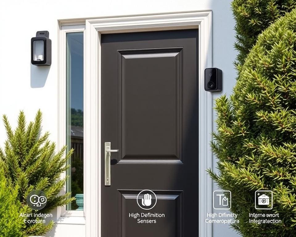 Slimme deurcamera met alarmfunctie