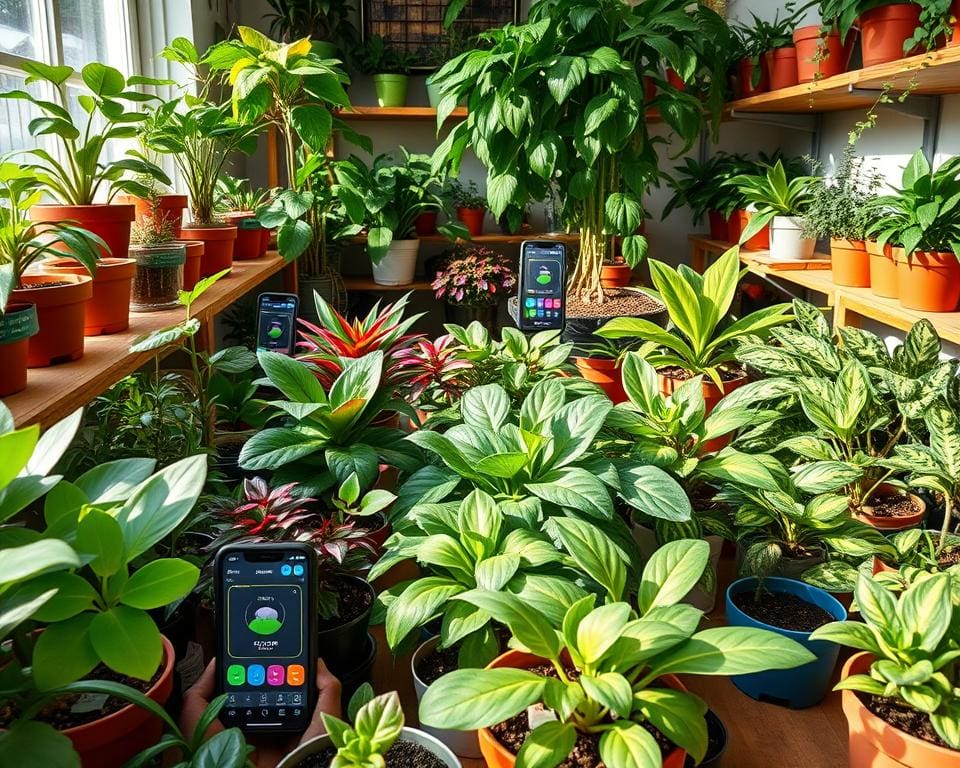 Slimme plantenverzorging: apps voor je groen