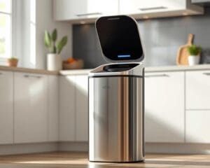 Slimme prullenbakken: open zonder aanraking