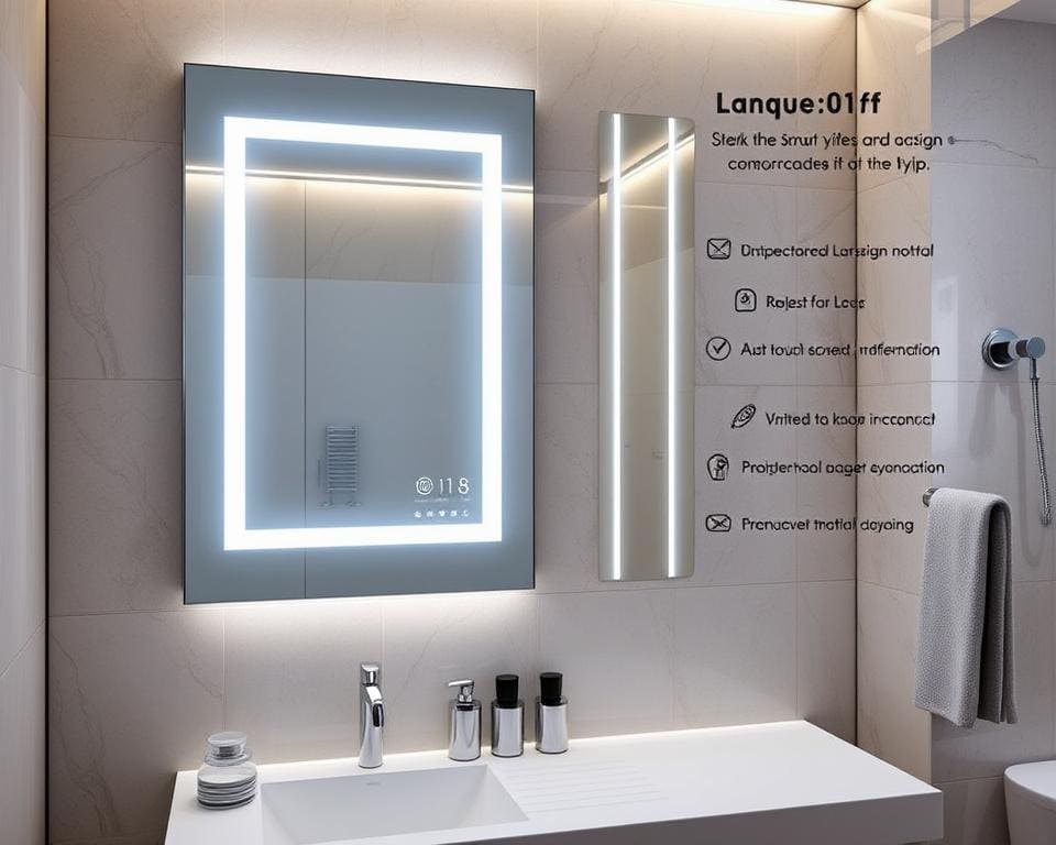 Slimme spiegels: technologie in je badkamer