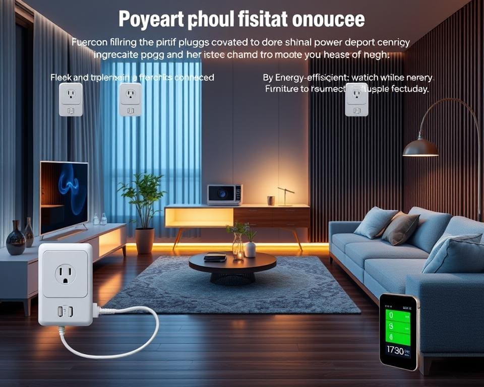 Slimme stopcontacten die stroom piekbelastingen voorkomen