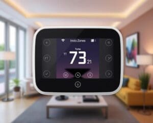 Slimme thermostaat met zoneregeling voor elke kamer