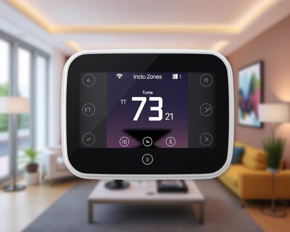 Slimme thermostaat met zoneregeling voor elke kamer