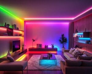 Slimme verlichting met dynamische overgangen