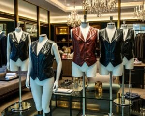 Valentino leren vesten: Luxe en comfort in één