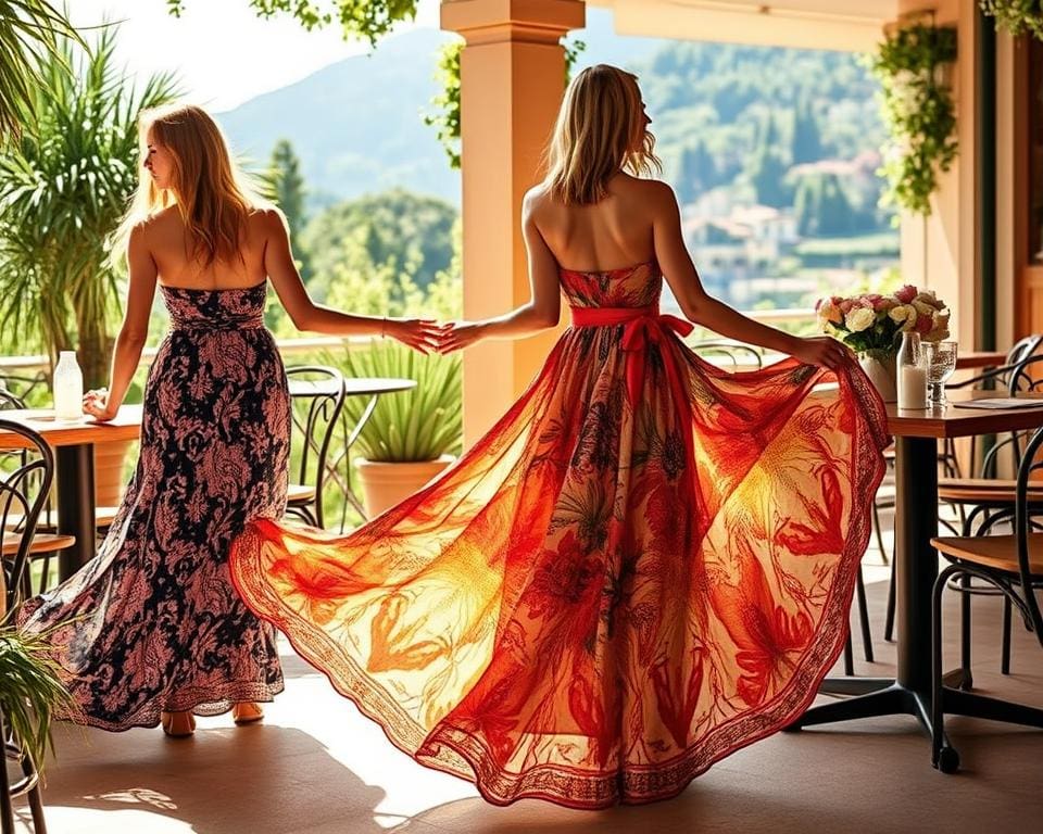 Valentino maxi-rokken: Voor een moeiteloze Italiaanse stijl