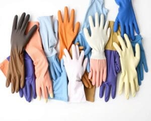 Verschillende maten en diktes nitril handschoenen