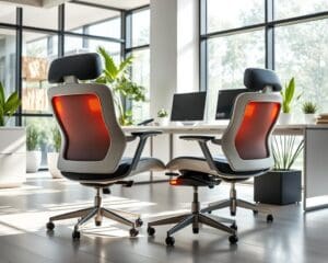 Verwarmde bureaustoelen: comfort en tech gecombineerd