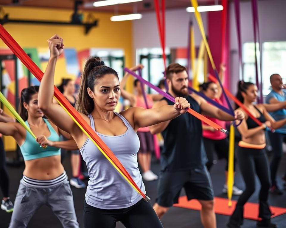 Weerstandsbanden: krachttraining zonder zware gewichten