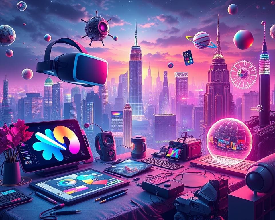 Welke technologieën domineren digitale creativiteit?
