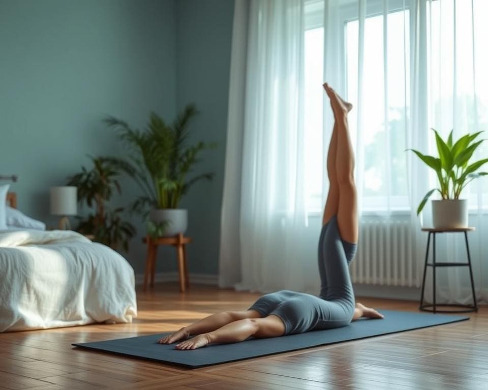 Yoga-oefeningen voor betere nachtrust