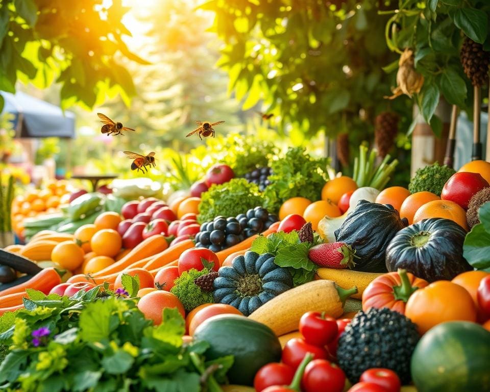 eten zonder pesticiden