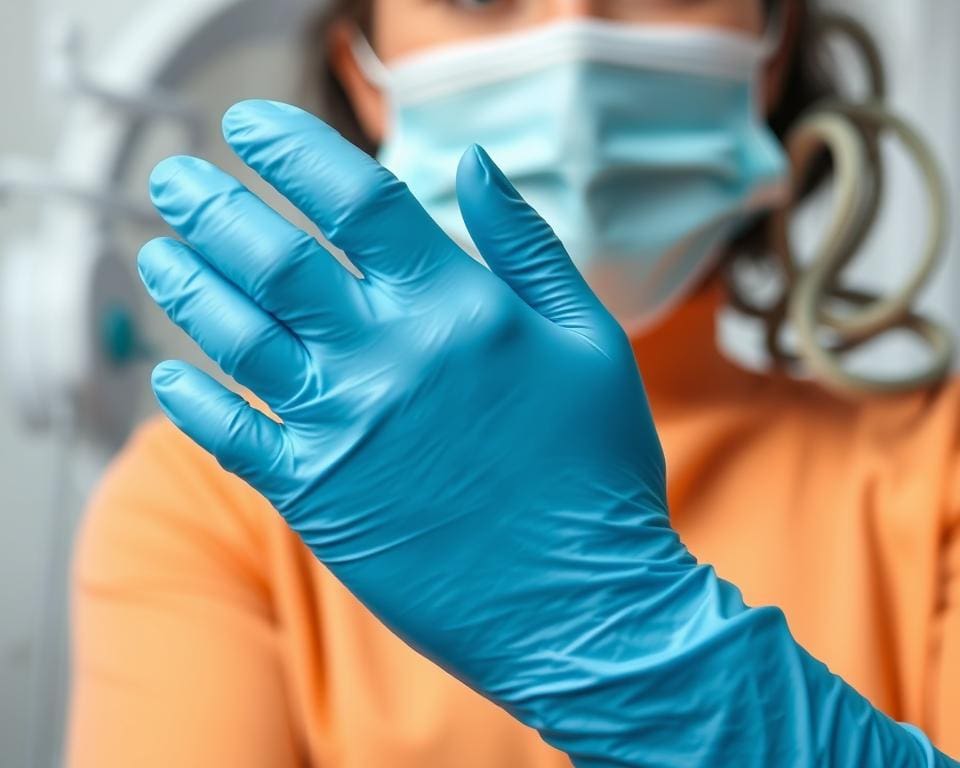 hoe nitril handschoenen allergie voorkomen