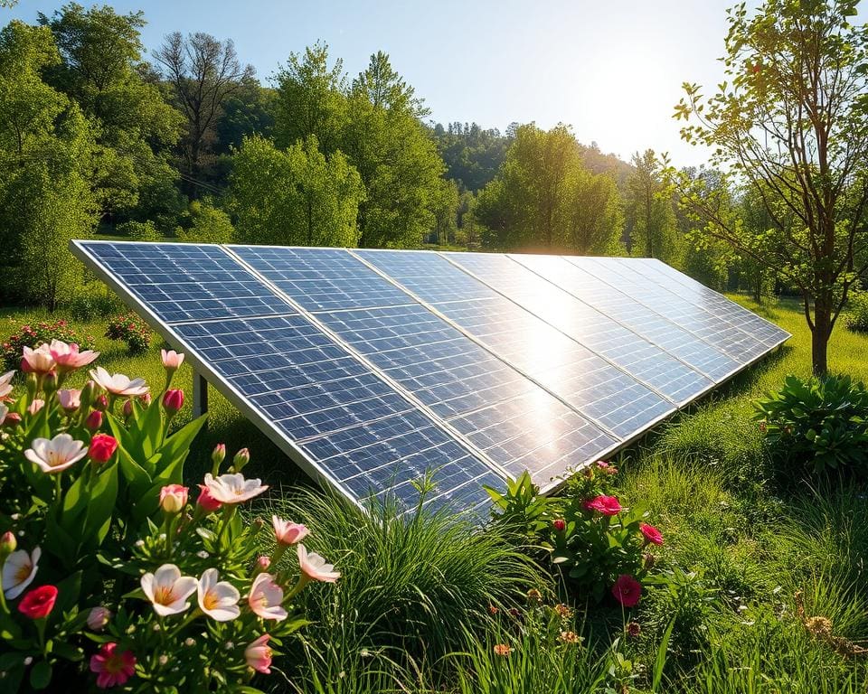 milieuvriendelijk zonnepanelen