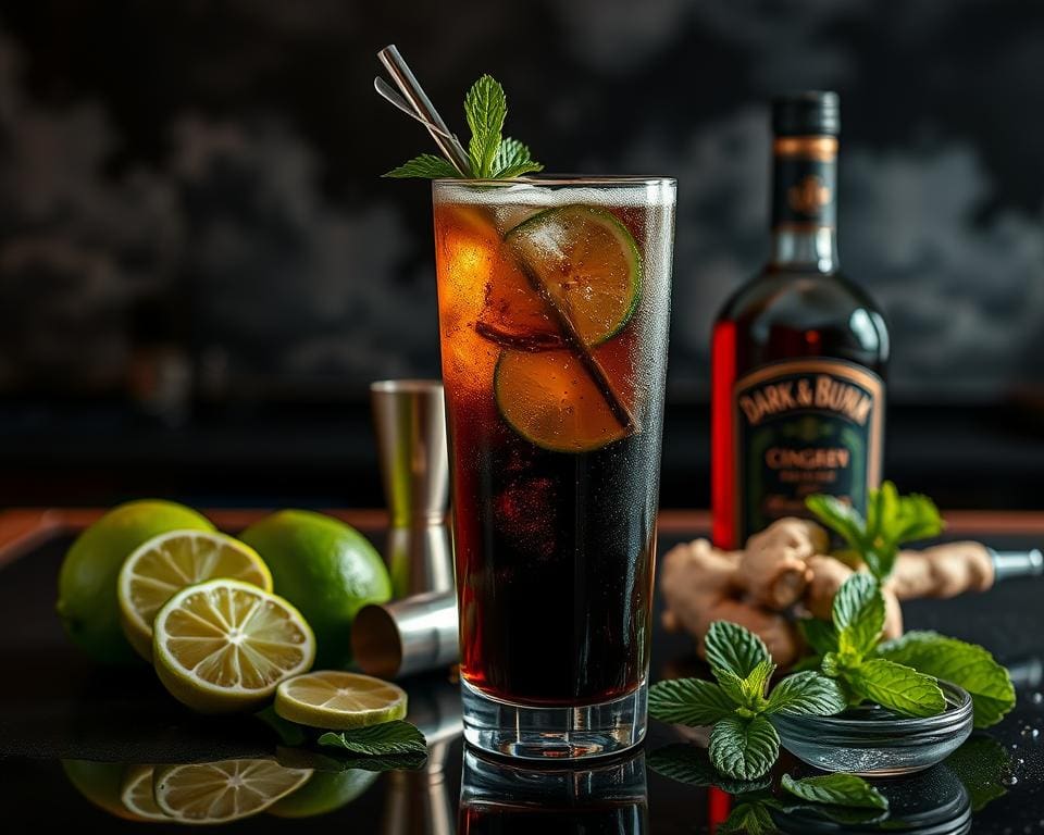 mixologie tips voor Dark & Stormy